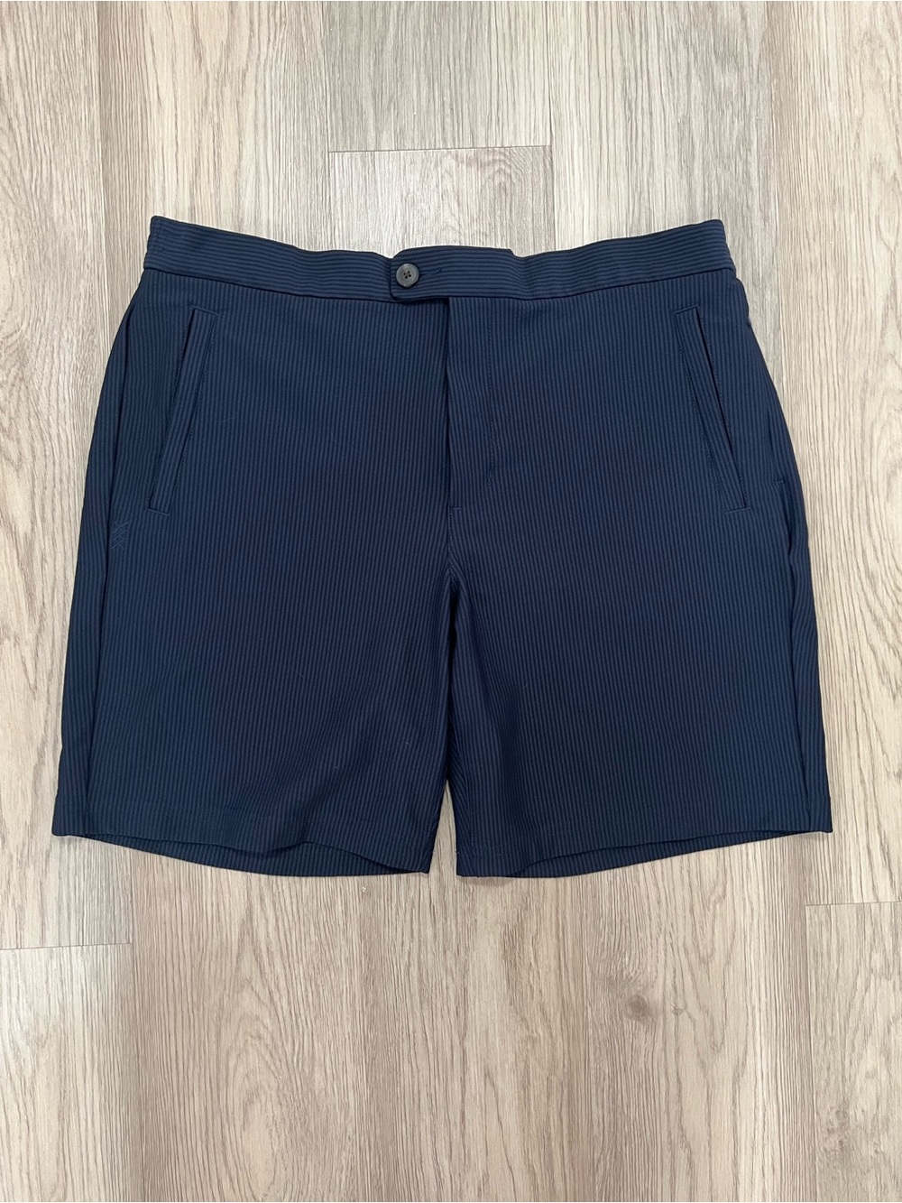 Rhone Big Easy Seersucker Shorts Navy Size 36 Style 101837